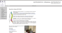 Desktop Screenshot of dhkosteopath.co.uk